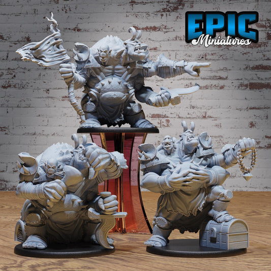 Ettin Mutant General - Epic Miniatures | #113 -Savage Attack