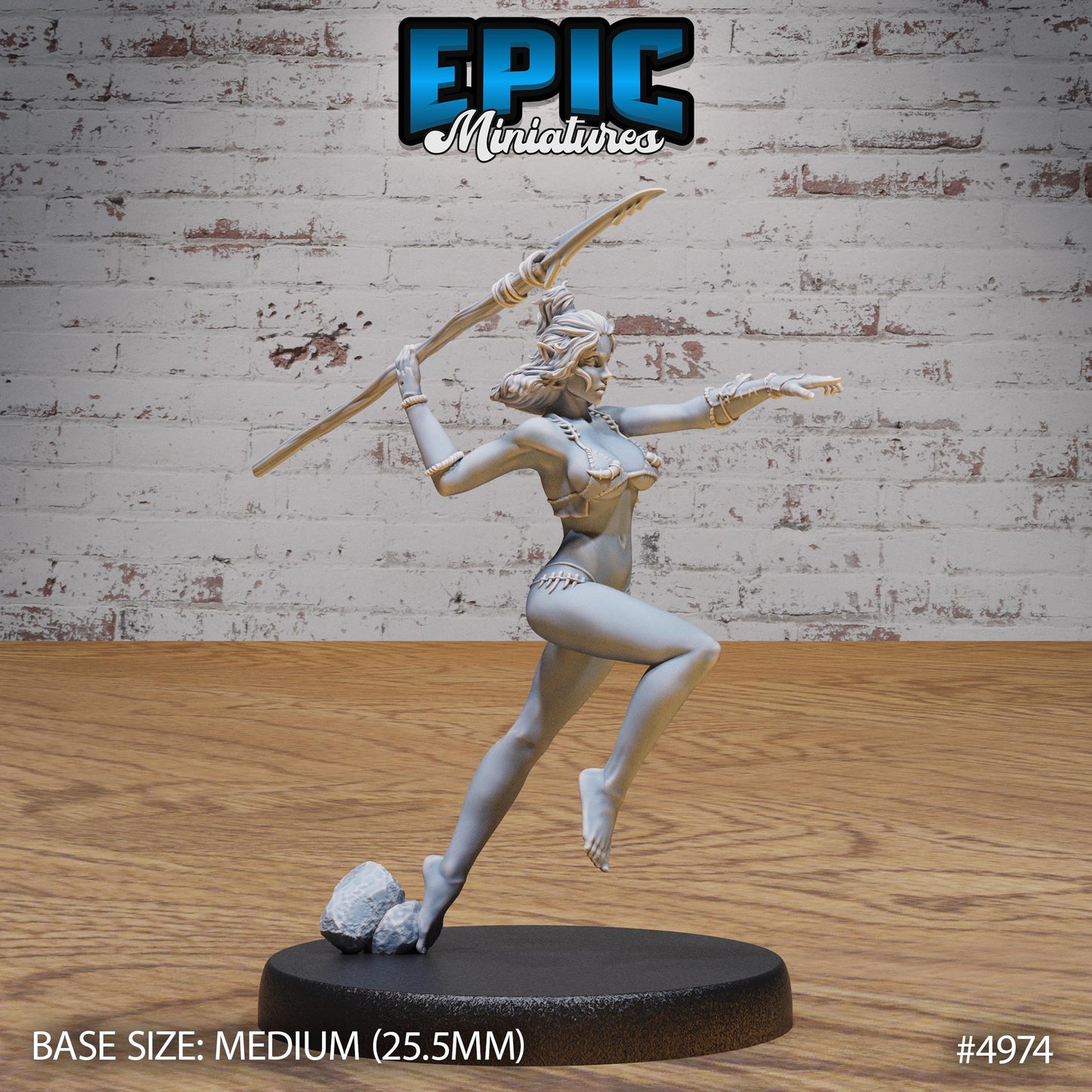 Orc Fisher Female - Epic Miniatures | #113 -Savage Attack