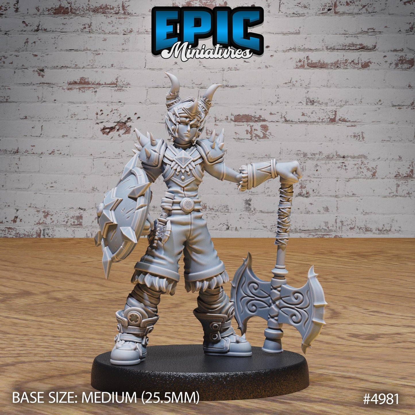 Young Barbarian - Epic Miniatures | #113 -Savage Attack