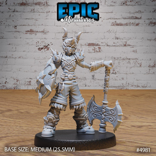 Young Barbarian - Epic Miniatures | #113 -Savage Attack