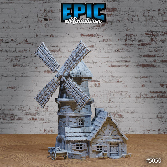 Windmill 5050 - Epic Miniatures | #115 Halfling Meadows