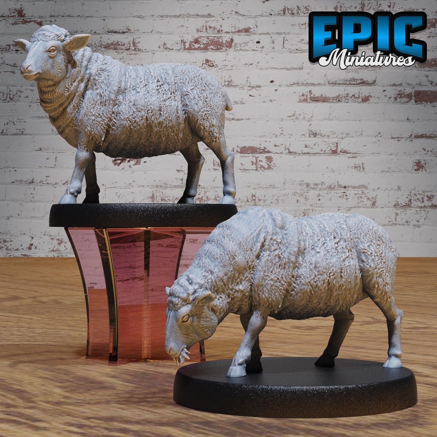 Sheep - Epic Miniatures | #115 Halfling Meadows