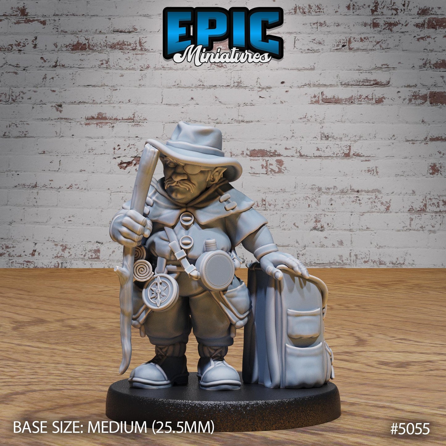 Halfling Villager - Epic Miniatures | #115 -Halfling Meadows
