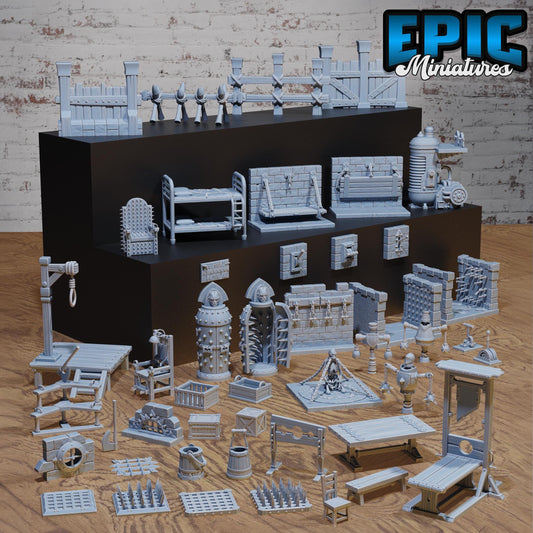 Prison Scatter - Epic Miniatures | #116 -Prison Break