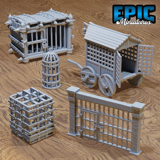 Prison Cages - Epic Miniatures | #116 -Prison Break