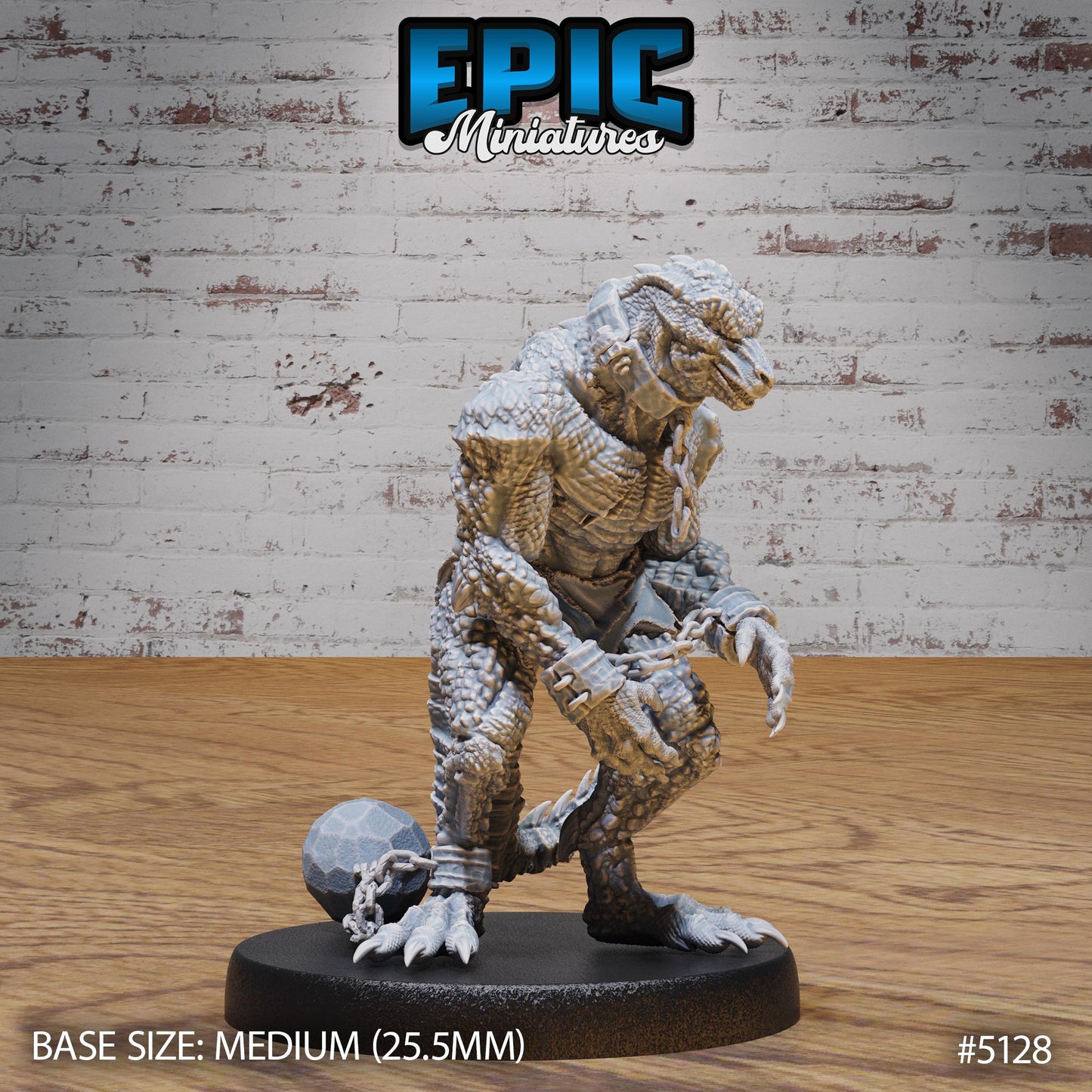 Lizardfolk Slave - Epic Miniatures | #116 -Prison Break