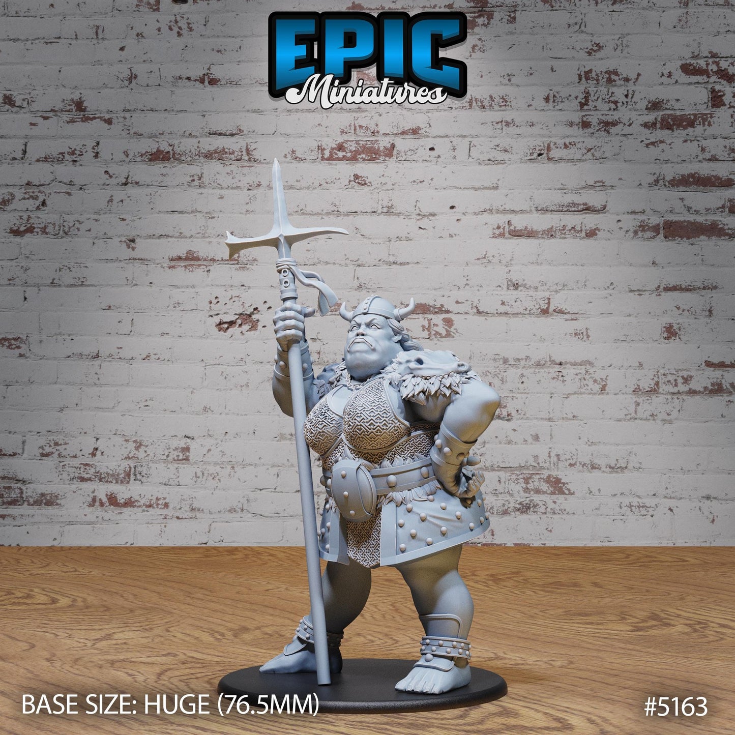 Hill Giantess - Epic Miniatures | #117 -Northern Tales