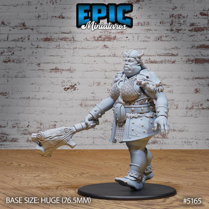 Hill Giantess - Epic Miniatures | #117 -Northern Tales