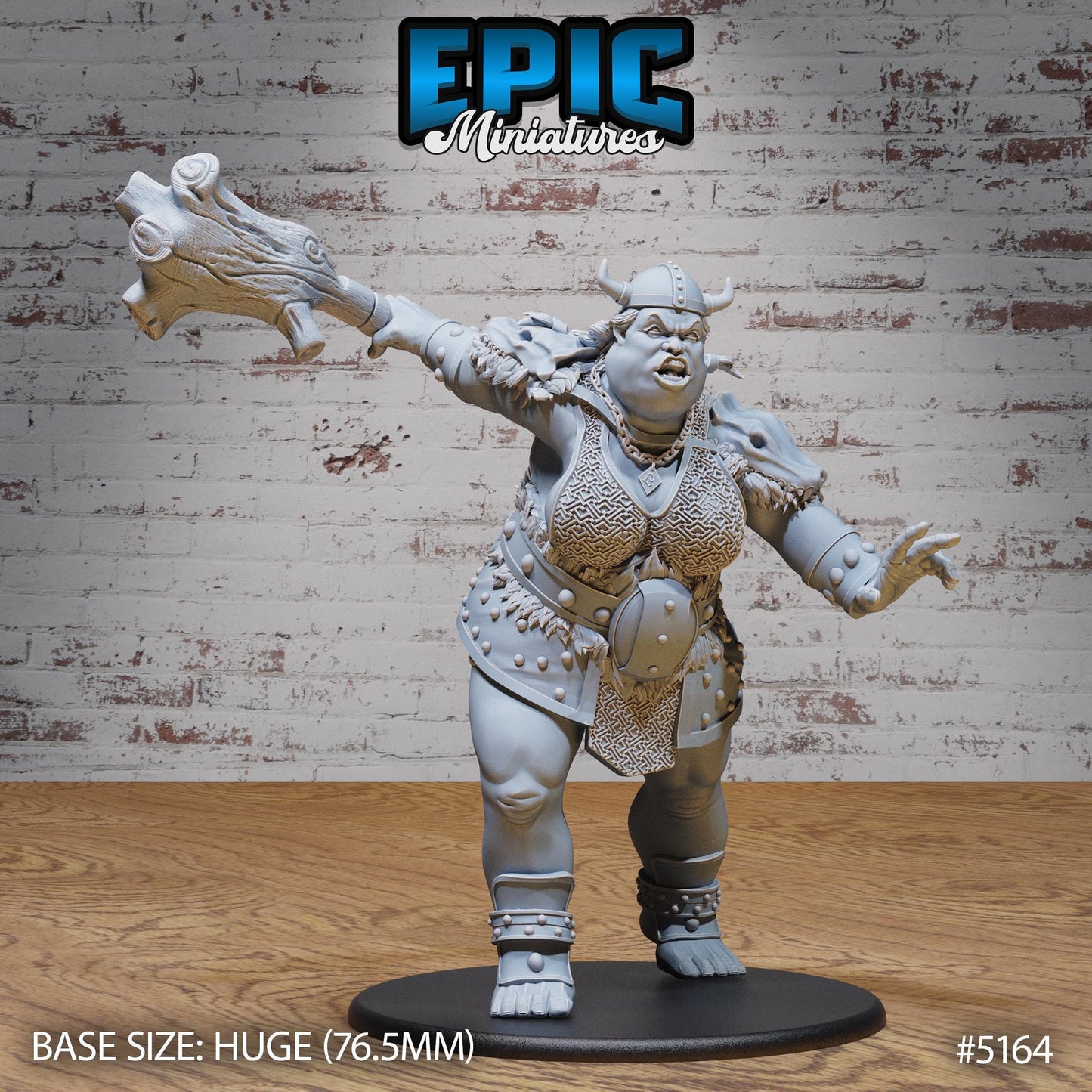 Hill Giantess - Epic Miniatures | #117 -Northern Tales